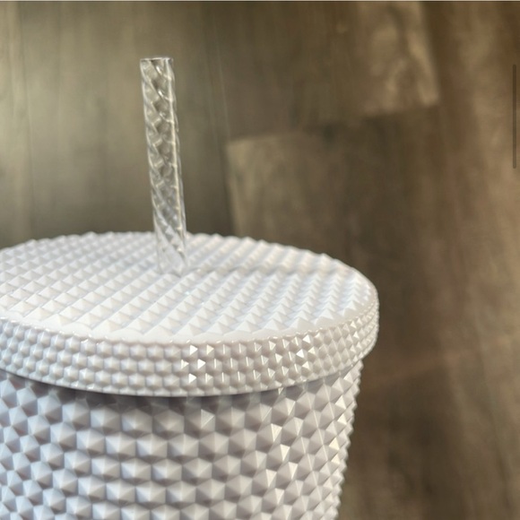 NWT Starbucks Venti White Bling Studded - Picture 2 of 6